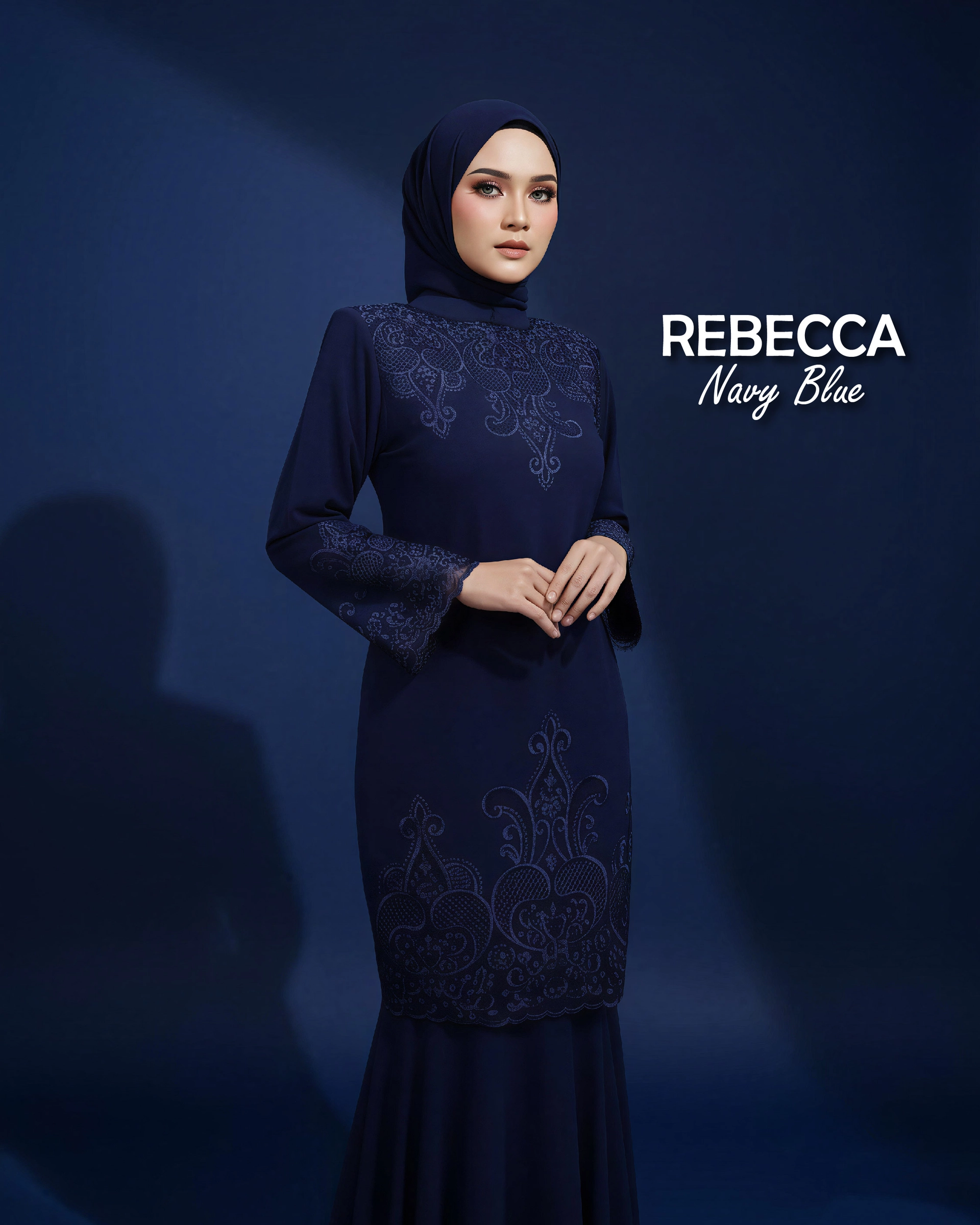 Kurung Rebecca By AK World Chiffon Series S-XL - Image 5
