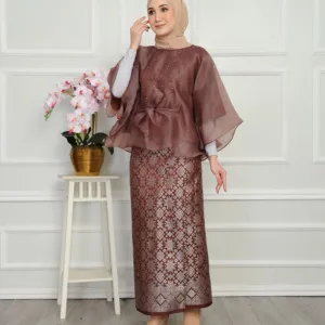 Ogenza Songket Mocha Brown