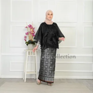 Ogenza Songket Jet Black