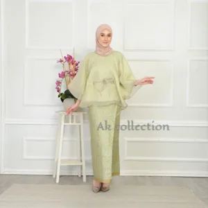 Ogenza Songket Apple Green
